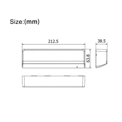 Aksesoris Gerbang Otomatis 3m, Detektor Gerakan Microwave 30V YS109