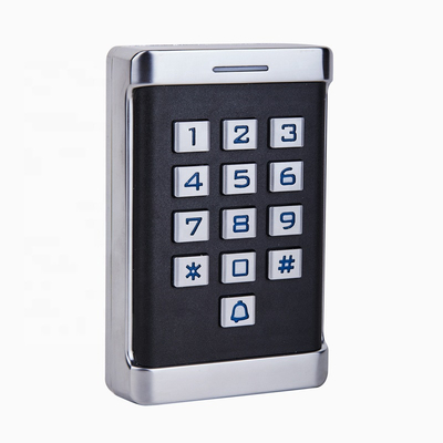 Kasus Logam Tahan Air Keypad RFID 125khz Untuk Sistem Kunci Pintu Berdiri Sendiri Dengan 2000 Pengguna