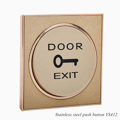 Sakelar Sentuh Tombol Tekan Tombol Tekan Stainless Steel EXIT