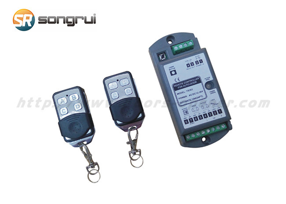 Fungsi Remote 433mhz Kode Pembelajaran AC / DC 12 ~ 36V Sistem Kontrol Akses Operator Remote Control Key
