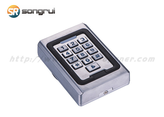 Keypad Kontrol Akses Logam IP68 Tahan Air 12 Volt