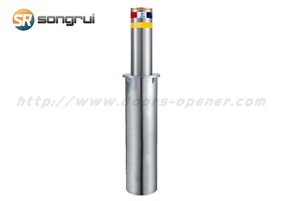 IP68 Automatic Rising Bollards, SS304 Electric Security Bollards